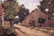 Camille Pissarro Road to Port-Marly Route de Port-Marly china oil painting reproduction